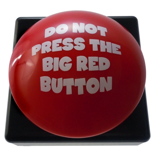 do not press the red button green